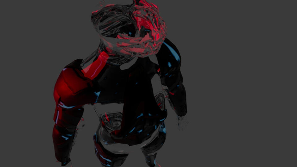 Experimental textures (posed)